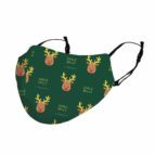 WHAT A MASK! - FESTIVE EDITION - MASCARILLA REUTILIZABLE - RUDOLPH