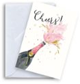 Arte Papel Christmas Navidad Cheers Pink