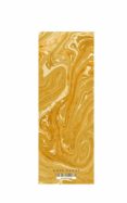 Arte Papel Marcapaginas Marble Mostaza
