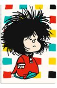 Libreta Tapa Blanda Grande Mafalda Core Cuadros