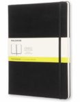 Libreta Clasica Tapa Dura Negra Xl Lisa