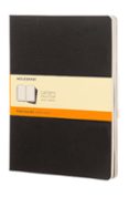 2 Libretas Cahier Negras Xl Rayas