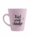 taza la vecina rubia rosa voy con todo
