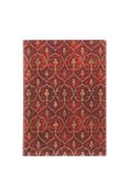 Libreta Flexi Paperblanks Terciopelo Rojo Midi Li Sa De