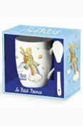 Taza cuchara de caja individual blanca LPP Arcoiris