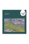 Iman De Frigorifico Con La Tarjeta - Monet - Armonia Azul