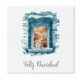 Arte Papel Christmas Navidad Ventana