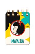 Mini Block Con Espiral Mafalda Core Flores