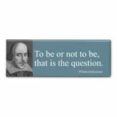 Imán Panorámico - Shakespeare 2 - To Be Or Not