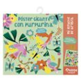 Mi Estuche De Artista. Poster Gigante Con Purpurina