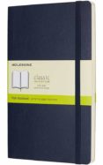 4 Libreta Clasica Tapa Blanda Azul Zafiro L Lisa