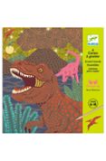 Djeco Cuadros Para Rascar El Reino De Los Dinosaurios