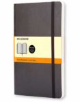 Libreta Clasica Tapa Blanda Negra L Rayada