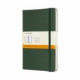 Moleskine Libreta Clasica Tapa Dura Verde Musgo L Rayas