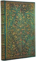 Agenda Paperblanks Flor Esmeralda 18m Apaisada Mini