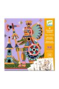 Djeco Colorea Sorpresas Pintar Animales Guerreros Dj09697