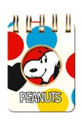 Mini Block Con Espiral Snoopy Colorfull