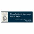 Iman Panoramico - De La Abundacia Del Corazón