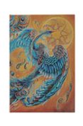 Libreta Pájaro De Cielo Mini Rayada De 176 Páginas Y Cierr