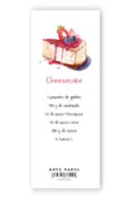 Artepapel Marcapáginas Cheescake