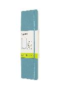 4 Libreta Clasica Tapa Blanda Azul Arrecife P Lisa