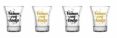 Tantanfan Pack 4 Vasos De Chupito Voy Con Todo