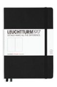Leuchtturm1917 Cuaderno A5 Negro Liso