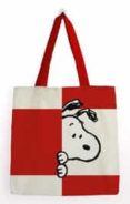 Bolsa Algodon Snoopy Mediana-3