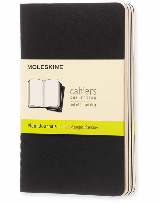 Libretas cahier negras p lisa