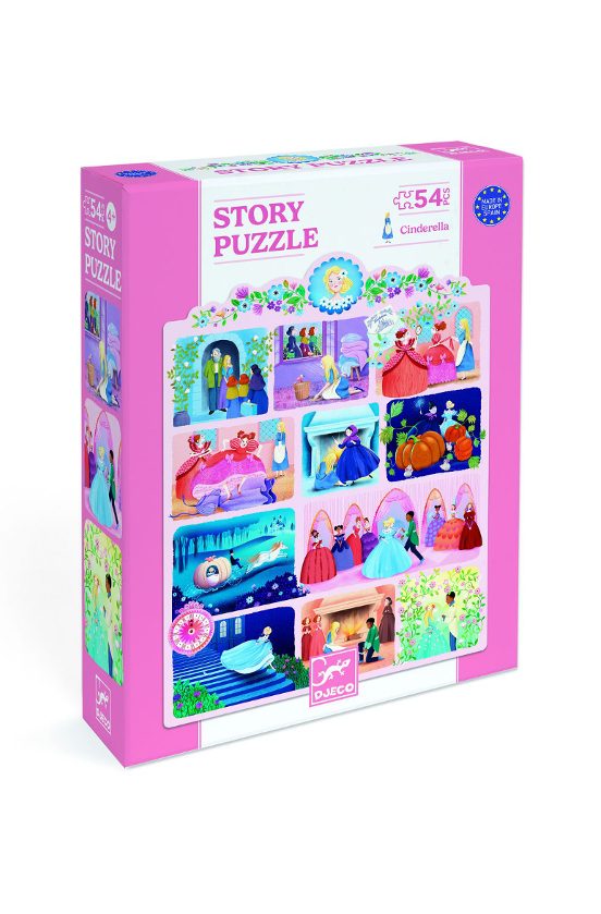 Djeco puzzle cuentos La Cenicienta