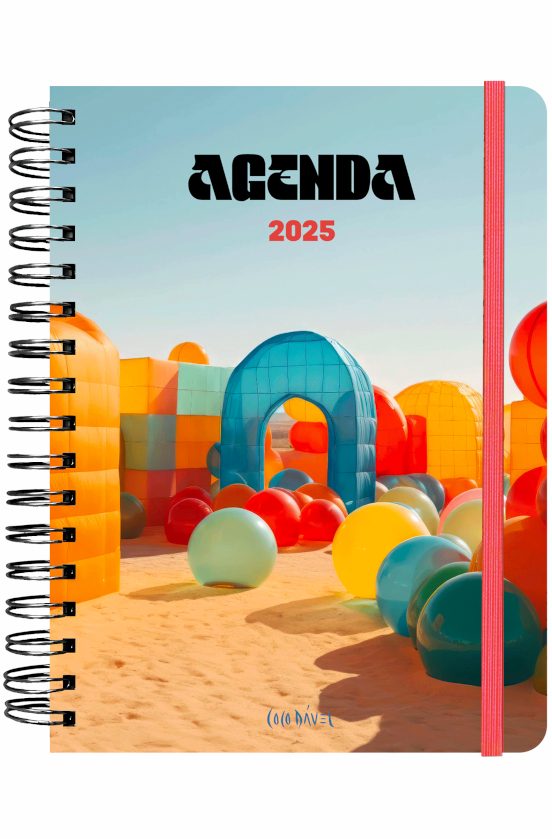 Tantanfan Agenda Anual Semanal 2025 Coco Dávez