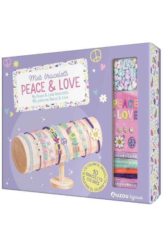 Mis pulseras Peace & Love. Joyas