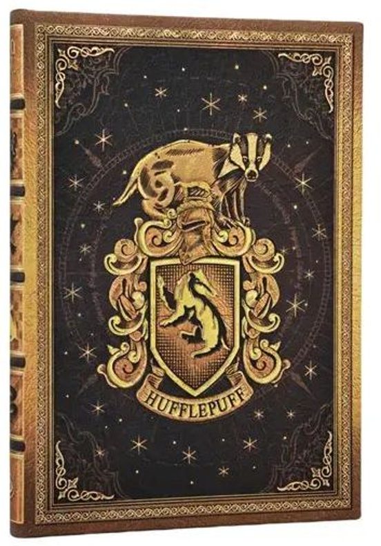Cuaderno Hufflepuff midi lisa tapa dura Paperblanks