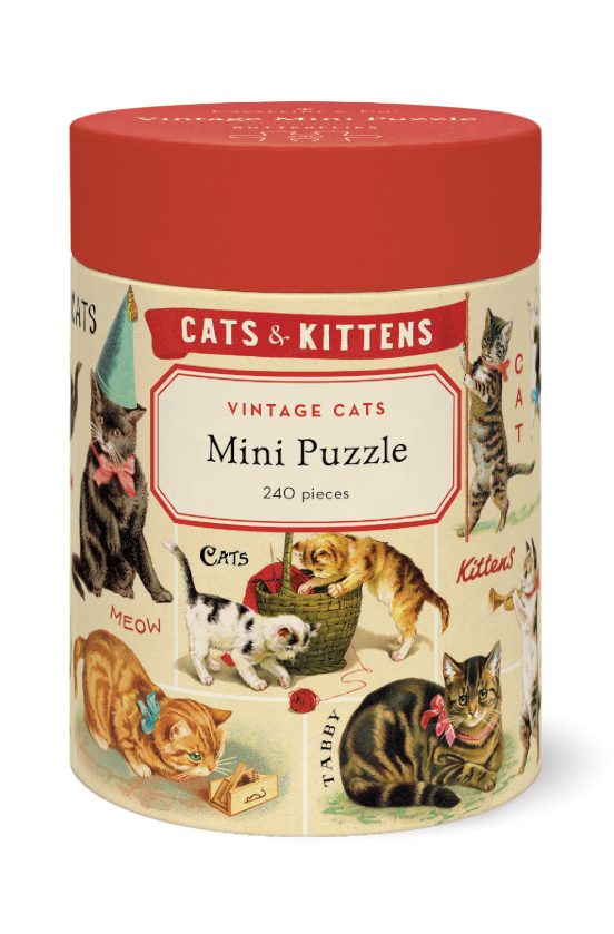 Puzle Cavallini 240 piezas 27 x 35cm Vintage Cats