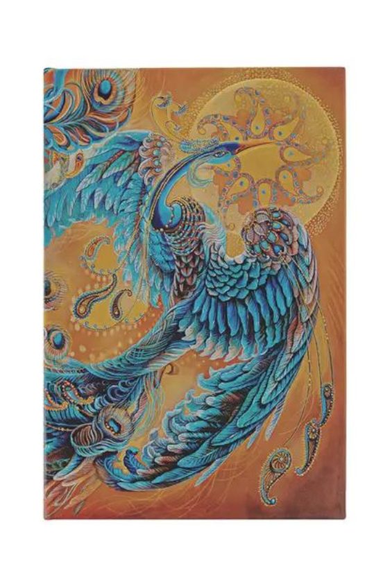 Libreta Pájaro de Cielo Mini Rayada de 176 Páginas y Cierr