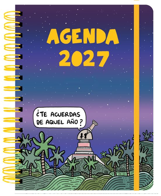 Agenda anual semanal 2027 72 kilos