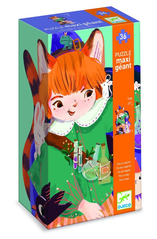 Djeco puzzle gigante Pio el Mago