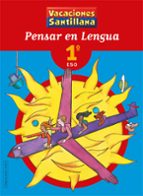 PENSAR EN LENGUA 1º ESO
