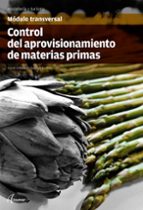 CONTROL DEL APROVISIONAMIENTO DE MATERIAS PRIMAS