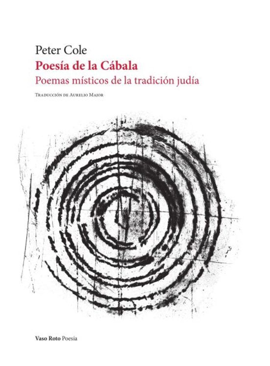 Portada de Peter Cole · Poesía de la Cábala