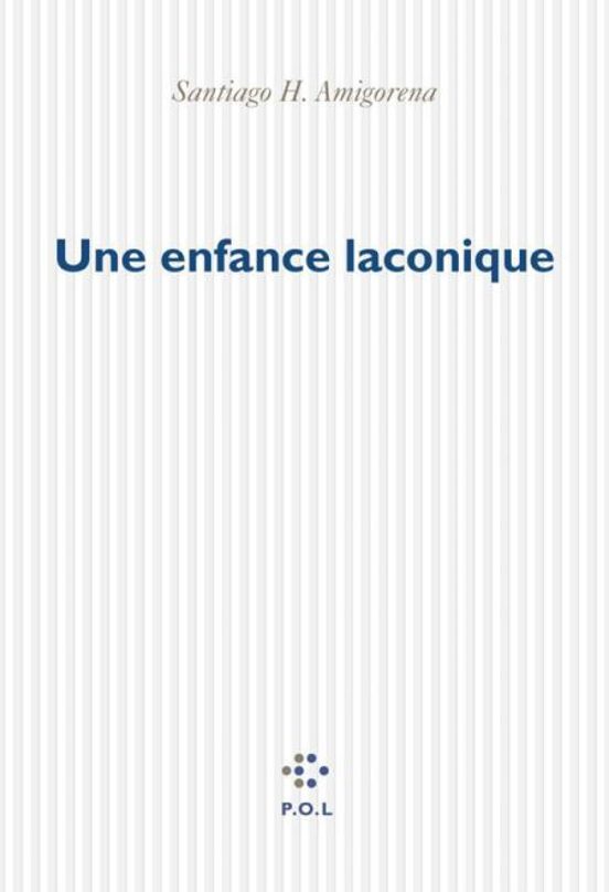 Portada de Une enfance laconique