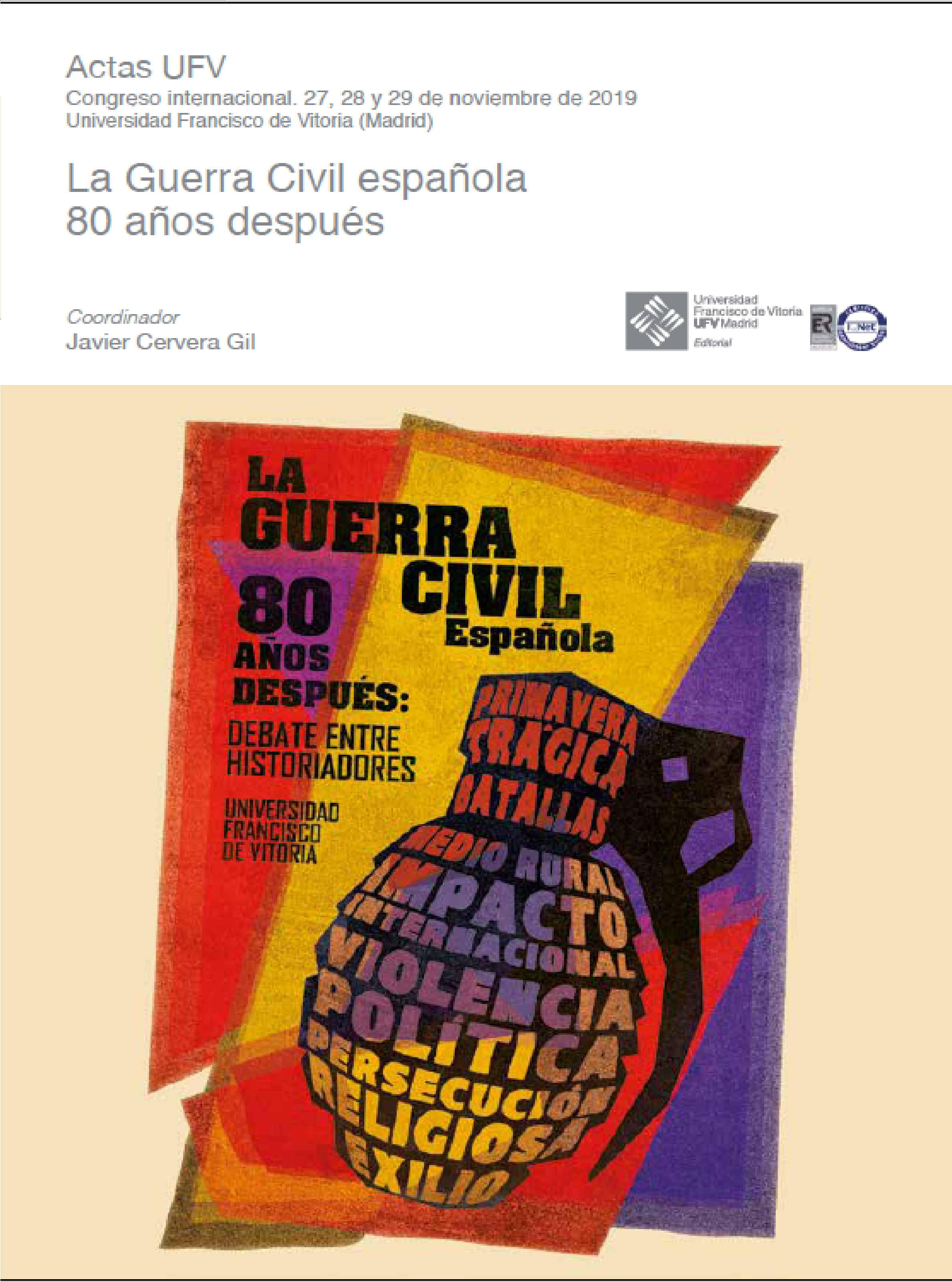 Portada de La Guerra Civil española 80 años después
