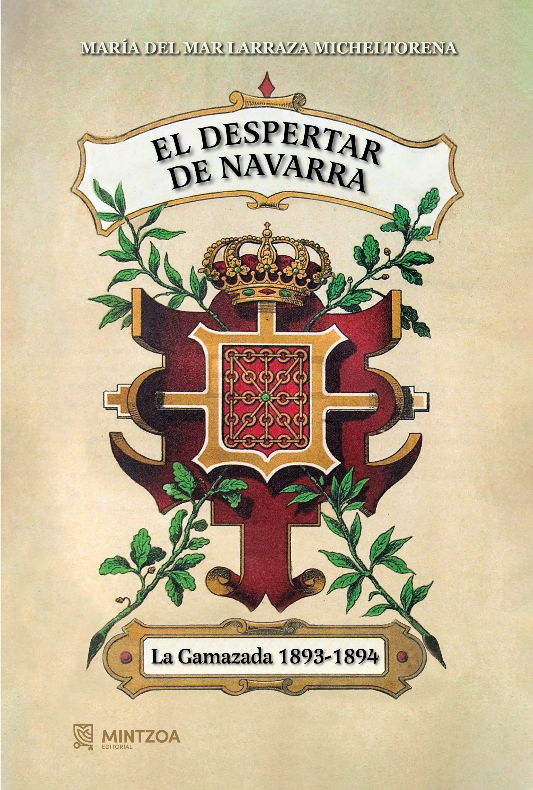 Portada de El despertar de navarra. la gamazada 1893-1894