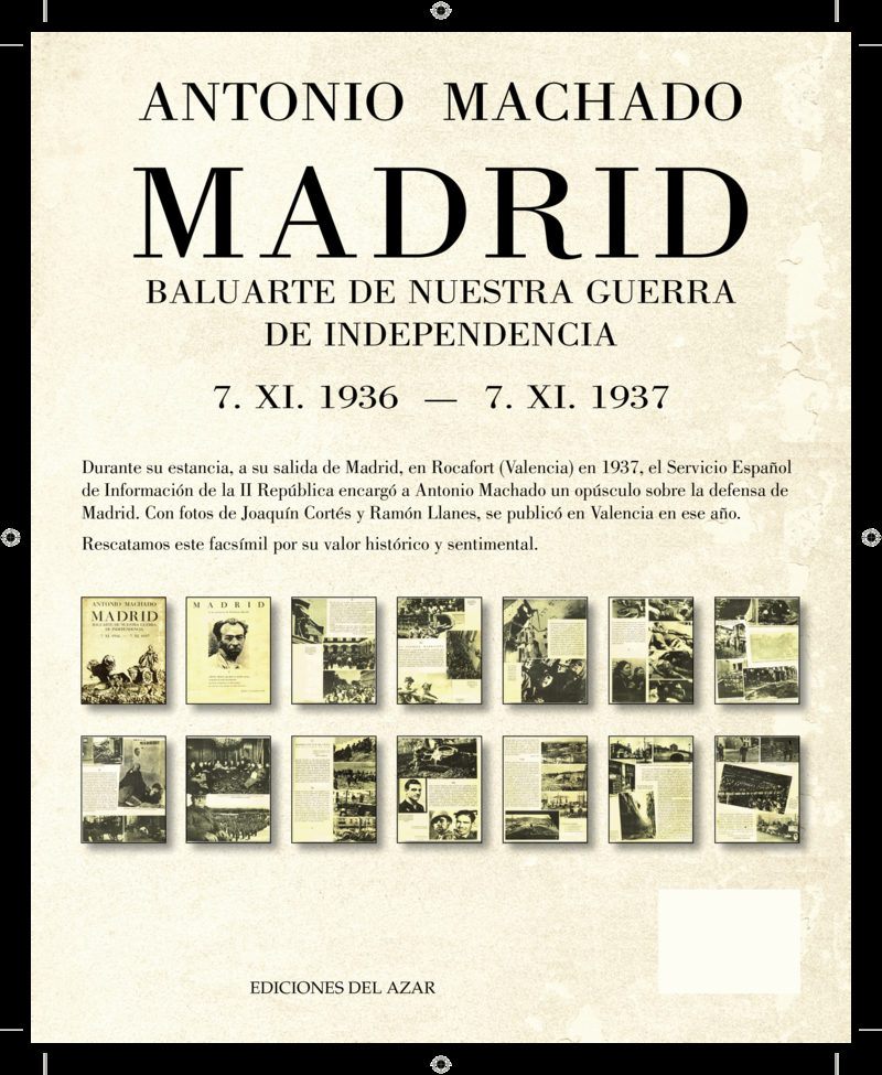 Portada de Madrid baluarte de nuestra guerra de independencia