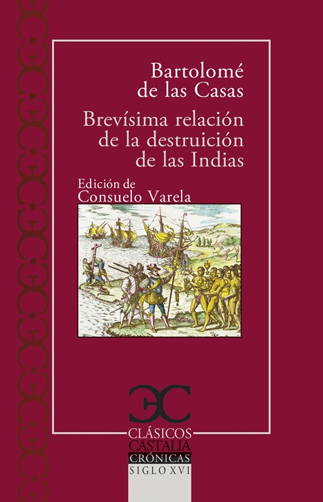 Portada de Brevísima relación de la destruición de las Indias .