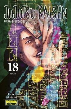 Portada de Jujutsu Kaisen 18