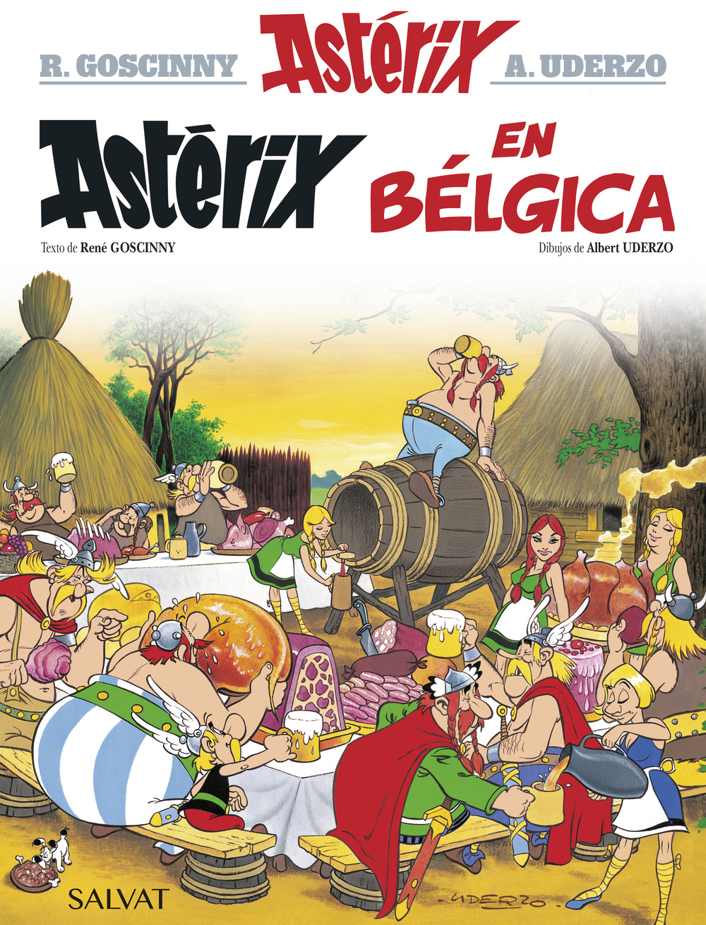 Portada de Asterix 24: asterix en belgica