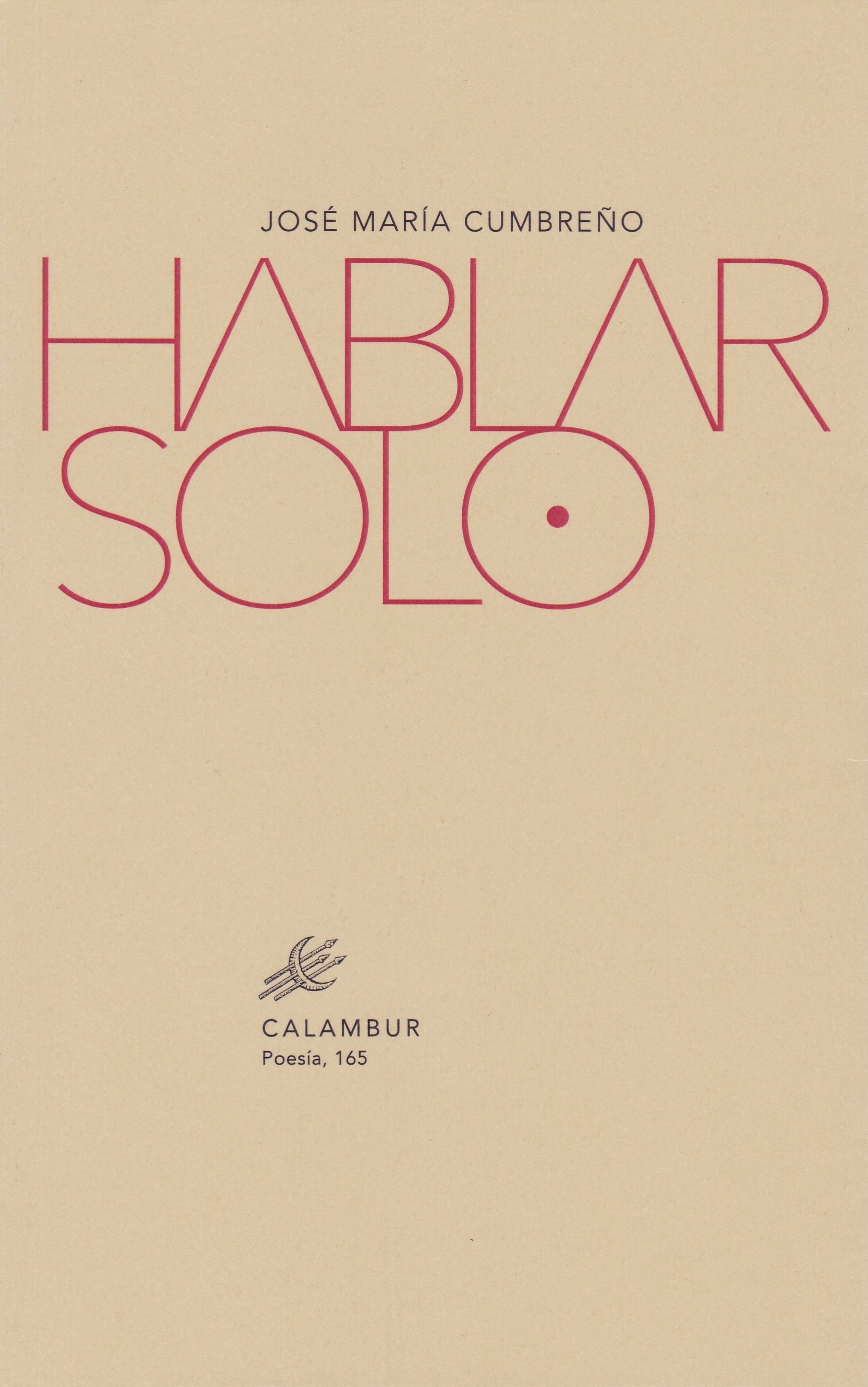 Portada de Hablar solo