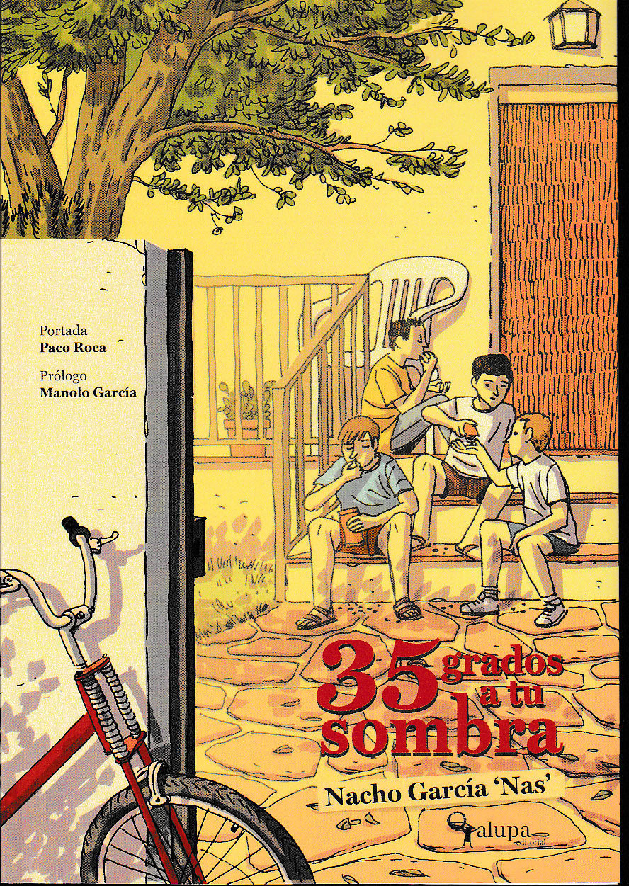 Portada de 35 grados a tu sombra