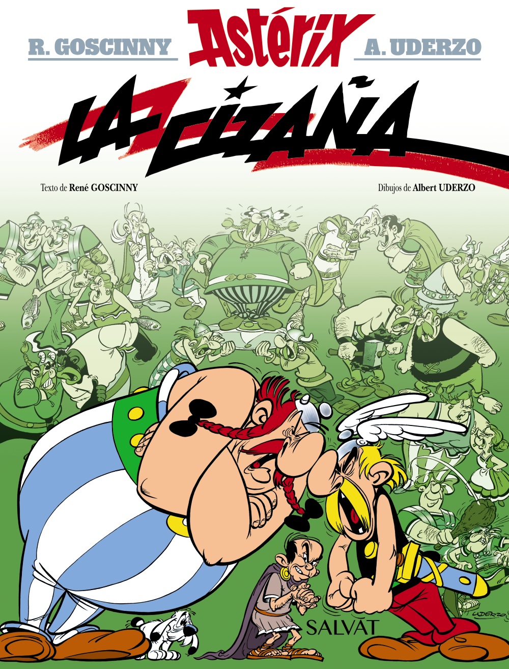 Portada de Asterix: la cizaña